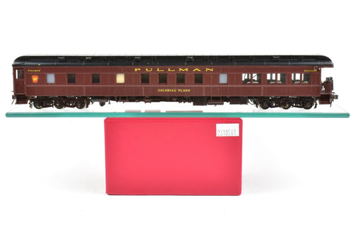 HO Brass TCY - The Coach Yard Pullman Observation Lounge Car painted in Pennsylvania Railroad