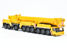 Load image into Gallery viewer, HO CON Kanson Crane &amp; Heavy Transport 1:87th Kran-Lab LTM Factory Painted Diecast - Yellow
