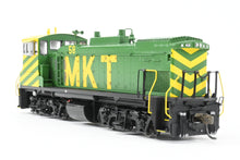 Load image into Gallery viewer, HO Brass CON OMI - Overland Models Inc. MKT - Katy EMD MP15AC FP Yellow/Green No. 58 2000 Run W/DCC
