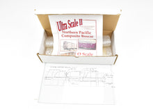 Load image into Gallery viewer, O Scale Resin Chooch Ultra Scale II Kit NP - Northern Pacific War Emergency 40&#39; Outside Braced Box Car Kit
