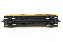 Load image into Gallery viewer, Gauge 1 - 1:32nd Scale Brass Row &amp; Company UP - Union Pacific S-40-12 Stock Car, Circa 1950 Factory Painted Yellow No. 47533
