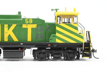Load image into Gallery viewer, HO Brass CON OMI - Overland Models Inc. MKT - Katy EMD MP15AC FP Yellow/Green No. 58 2000 Run W/DCC
