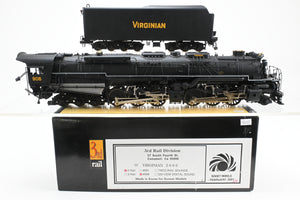 O Brass Sunset Models 3rd Rail Division VGN - Virginian Allegheny Class  2-6-6-6 2-Rail Factory Painted No. 906