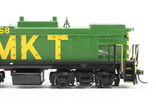 Load image into Gallery viewer, HO Brass CON OMI - Overland Models Inc. MKT - Katy EMD MP15AC FP Yellow/Green No. 58 2000 Run W/DCC
