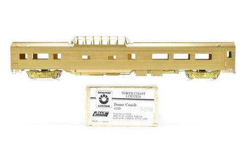 HO Brass Oriental Limited NP - Northern Pacific North Coast Limited Dome Coach #550