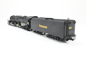 O Brass Sunset Models 3rd Rail Division VGN - Virginian Allegheny Class AG 2-6-6-6 2-Rail Factory Painted No. 906