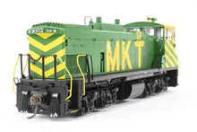 Load image into Gallery viewer, HO Brass CON OMI - Overland Models Inc. MKT - Katy EMD MP15AC FP Yellow/Green No. 58 2000 Run W/DCC
