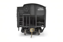 Load image into Gallery viewer, O Scale Brass US Hobbies C&amp;O - Chesapeake &amp; Ohio ACF Welded Triple Hopper Custom Painted No. 98488 NO ORIGINAL BOX
