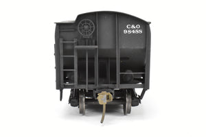 O Scale Brass US Hobbies C&O - Chesapeake & Ohio ACF Welded Triple Hopper Custom Painted No. 98488 NO ORIGINAL BOX