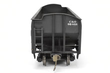 Load image into Gallery viewer, O Scale Brass US Hobbies C&amp;O - Chesapeake &amp; Ohio ACF Welded Triple Hopper Custom Painted No. 98488 NO ORIGINAL BOX
