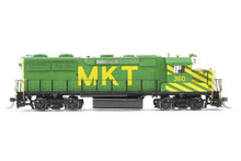 Load image into Gallery viewer, HO Brass CON OMI - Overland Models Inc. MKT - Katy EMD GP39-2 FP Yellow/Green No. 360
