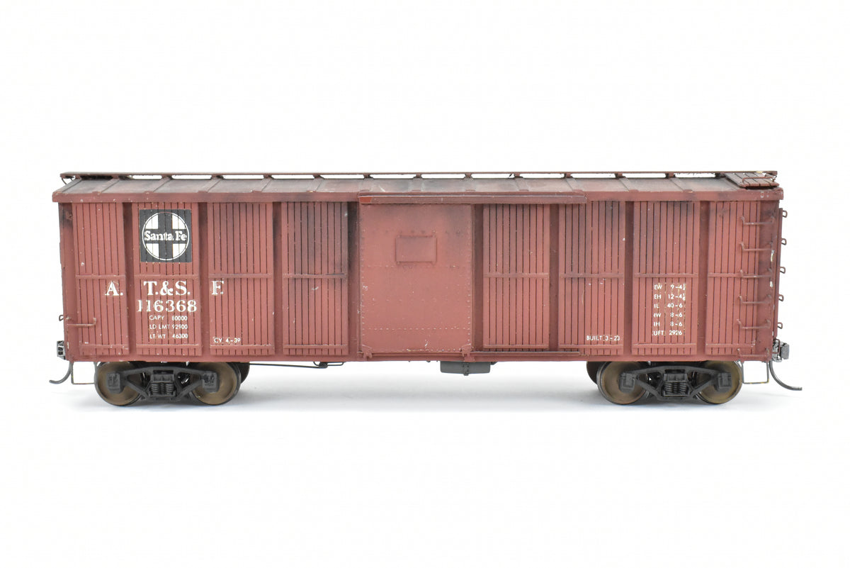 O Scale Resin Chooch Ultra Scale ATSF - Santa Fe 40' BX-56 OB Wood Box ...