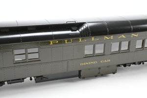 O Brass PSC - Precision Scale Co. Pullman Standard HW Dining Car Plan 3952 W/Air Conditioning Factory Painted