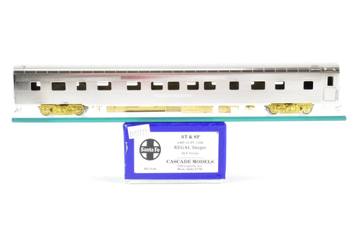 HO Brass Cascade Models AT&SF - Santa Fe ACF Regal Series 4-4-2 Sleeper Deskirted