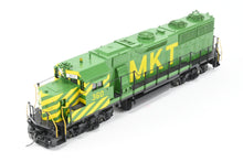 Load image into Gallery viewer, HO Brass CON OMI - Overland Models Inc. MKT - Katy EMD GP39-2 FP Yellow/Green No. 360
