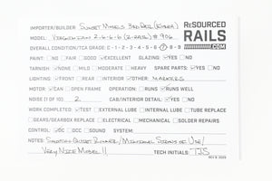 O Brass Sunset Models 3rd Rail Division VGN - Virginian Allegheny Class AG 2-6-6-6 2-Rail Factory Painted No. 906