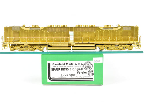 HO Brass OMI - Overland Models, Inc. SP/UP - Southern Pacific and Union Pacific EMD DD-35B Original Version