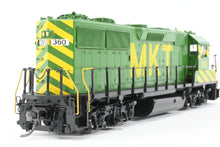 Load image into Gallery viewer, HO Brass CON OMI - Overland Models Inc. MKT - Katy EMD GP39-2 FP Yellow/Green No. 360

