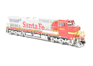 HO Brass OMI - Overland Models Inc. AT&SF - Santa Fe Dash 8-40CW Gullwing Cab Custom Painted