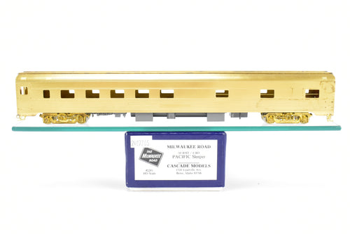 HO Brass Cascade Models MILW - Milwaukee Road 10-6 Pacific Sleeper 