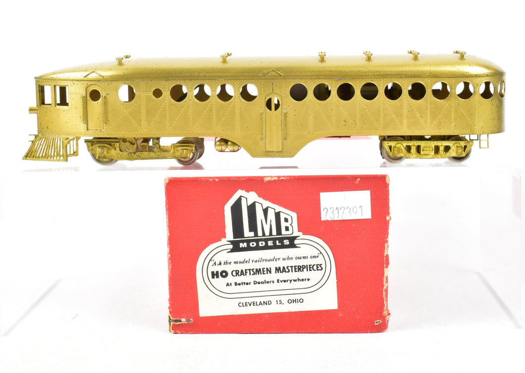 HO Brass LMB Models UP - Union Pacific and Various Roads McKeen Self Propelled Railcar
