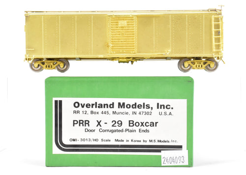 HO Brass OMI - Overland Models, Inc. PRR - Pennsylvania Railroad X-29 Boxcar