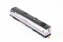 Load image into Gallery viewer, N Kato 176-6021 Amtrak GE P-42 "Genesis" Heritage Phase III No. 145 40th Anniversary Unit w/Micro-Trains Line Couplers
