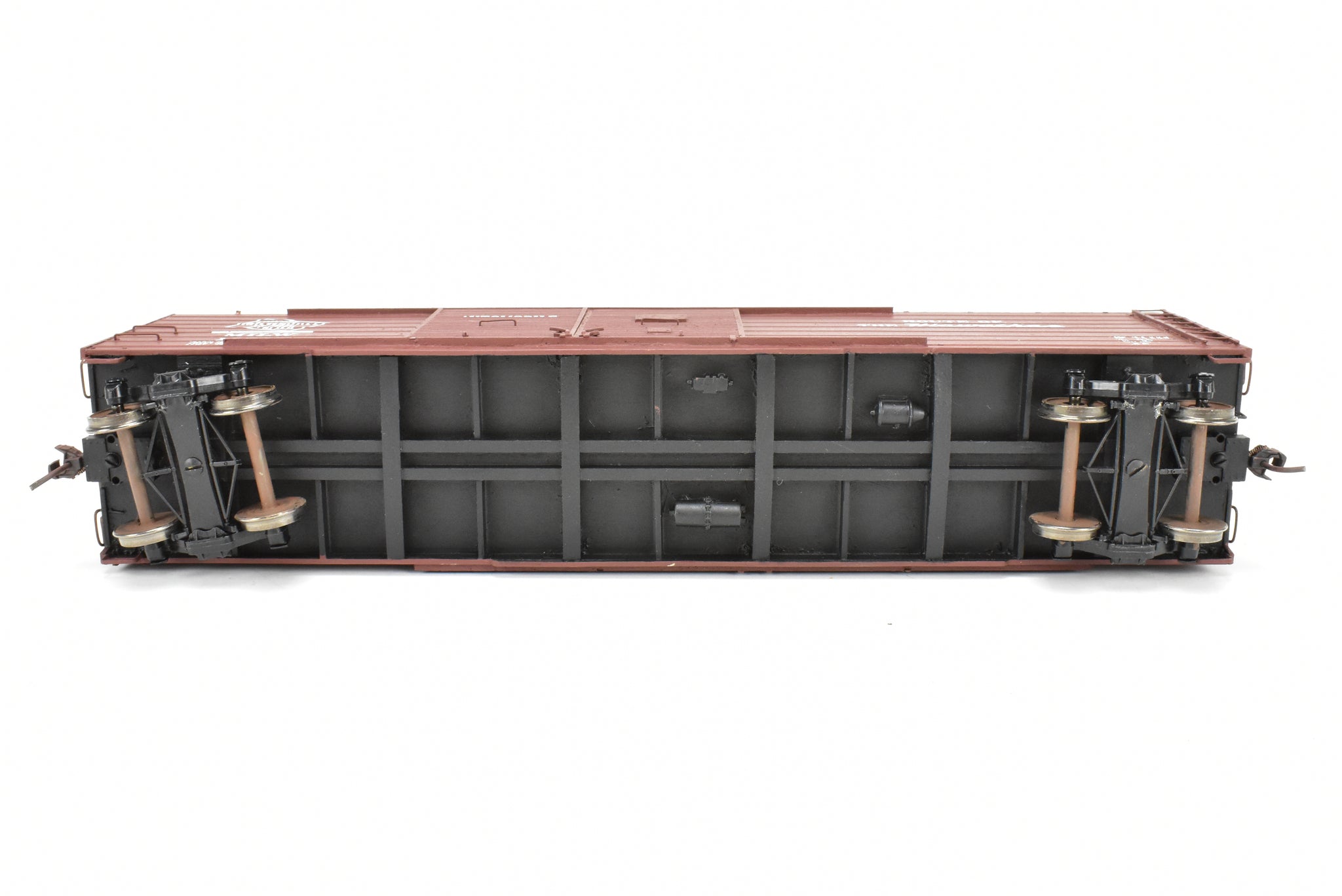 Scale Side Rails O Scale Resin Rails Unlimited MILW - Milwaukee Road 50' Double Door Bo ...