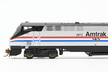 Load image into Gallery viewer, N Kato 176-6021 Amtrak GE P-42 "Genesis" Heritage Phase III No. 145 40th Anniversary Unit w/Micro-Trains Line Couplers
