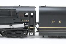 Load image into Gallery viewer, O Brass Sunset Third Rail PRR - Pennsylvania Railroad T-1 4-4-4-4 w/ Portholes FP No. 5533
