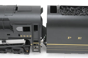 O Brass Sunset Third Rail PRR - Pennsylvania Railroad T-1 4-4-4-4 w/ Portholes FP No. 5533