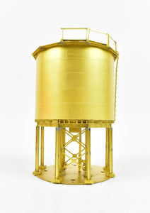 HO Brass PSC - Precision Scale Co. Various Roads Harriman 65,000 Gallon Steel Water Tank "Short" With Spout