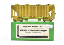 Load image into Gallery viewer, HO Brass OMI - Overland Models, Inc. ATSF - Santa Fe PS 2-Bay Covered Hopper
