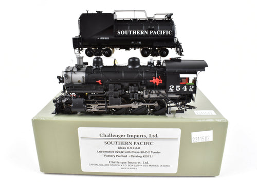 HO Brass CIL - Challenger Imports SP - Southern Pacific Class C-9 2-8-0 FP #2542