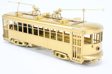 Load image into Gallery viewer, HO Brass CON Hi-Country Brass PE - Pacific Electric #100 Trolley Car
