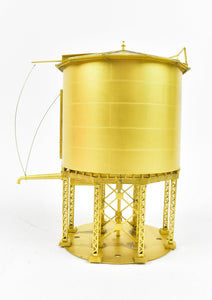 HO Brass PSC - Precision Scale Co. Various Roads Harriman 65,000 Gallon Steel Water Tank "Short" With Spout