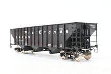 Load image into Gallery viewer, O Brass PSC - Precision Scale Co. D&amp;RGW - Denver &amp; Rio Grande Western 70-Ton 3-Bay Hopper Factory Painted No. 17653
