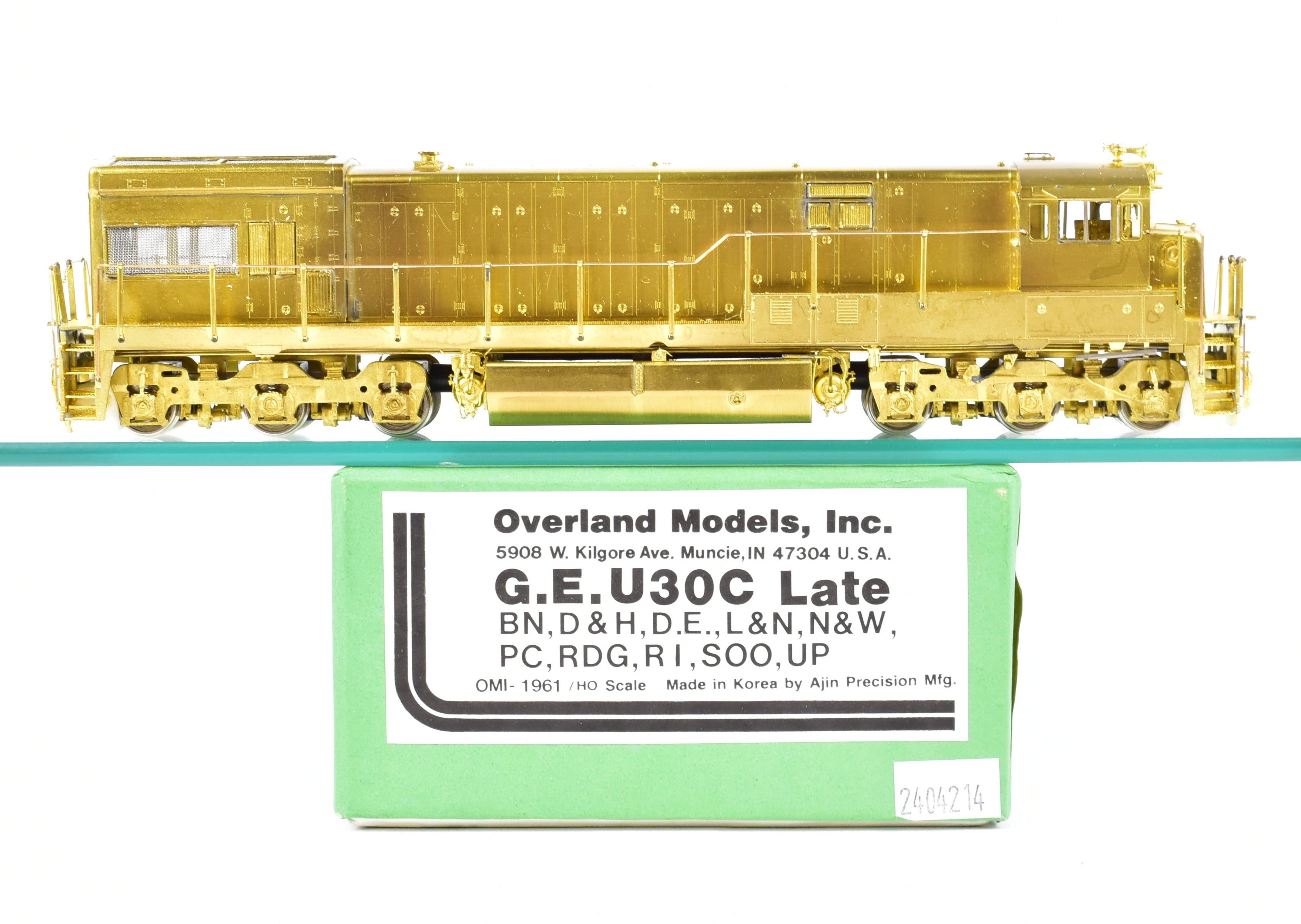 HO Brass OMI - Overland Models Inc. Various Roads GE U30C