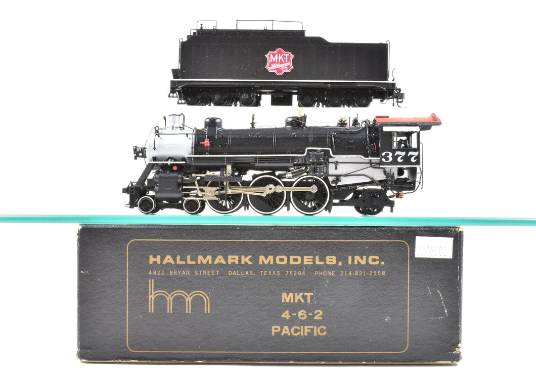 HO Brass Hallmark Models MKT - Missouri Kansas Texas 4-6-2 H-3A Pacific Custom Painted #377