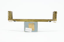 Load image into Gallery viewer, HO Brass Kemtron Various Roads Bulkhead Beveled Floor Pulpwood Flatcar NO TRUCKS

