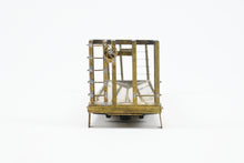 Load image into Gallery viewer, HO Brass Kemtron Various Roads Bulkhead Beveled Floor Pulpwood Flatcar NO TRUCKS
