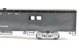 HO Brass TCY - The Coach Yard ATSF - Santa Fe 3990-3999 Baggage With End Doors Custom Painted
