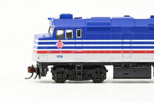 Load image into Gallery viewer, N Kato 176-9001 VRE - Virginia Rail Express EMD F40PH No. V36 w/Micro-Trains Line Couplers LOOSE SHELL
