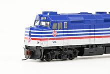 Load image into Gallery viewer, N Kato 176-9001 VRE - Virginia Rail Express EMD F40PH No. V36 w/Micro-Trains Line Couplers LOOSE SHELL
