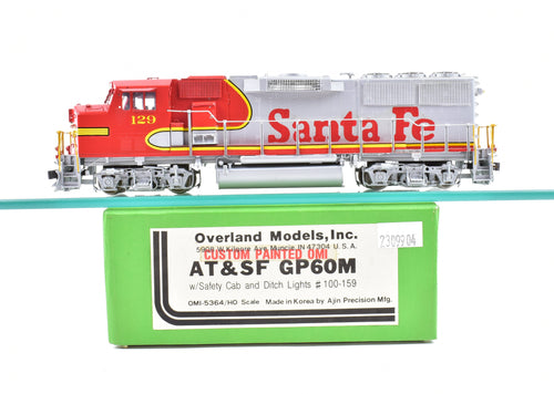 HO Brass OMI - Overland Models Inc. AT&SF  - Santa Fe GP60M custom painted by OMI