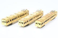 Load image into Gallery viewer, J Scale Brass CON Ken Kidder JNR - Japanese National Railway &amp; Various Roads 57’ Rapid Transit Coach w/ Motor 3-Car Set
