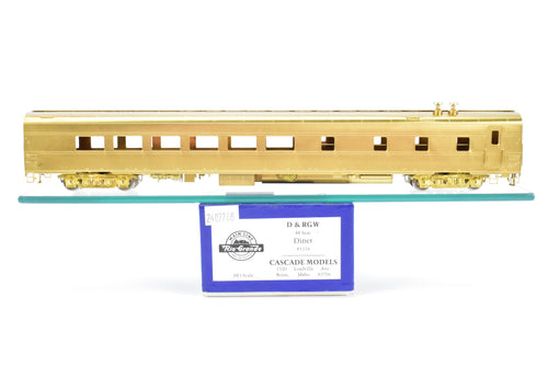 HO Brass Cascade Models D&RGW - Denver & Rio Grande Western 48-Seat ACF Diner #1116 (Ex. UP #4801)