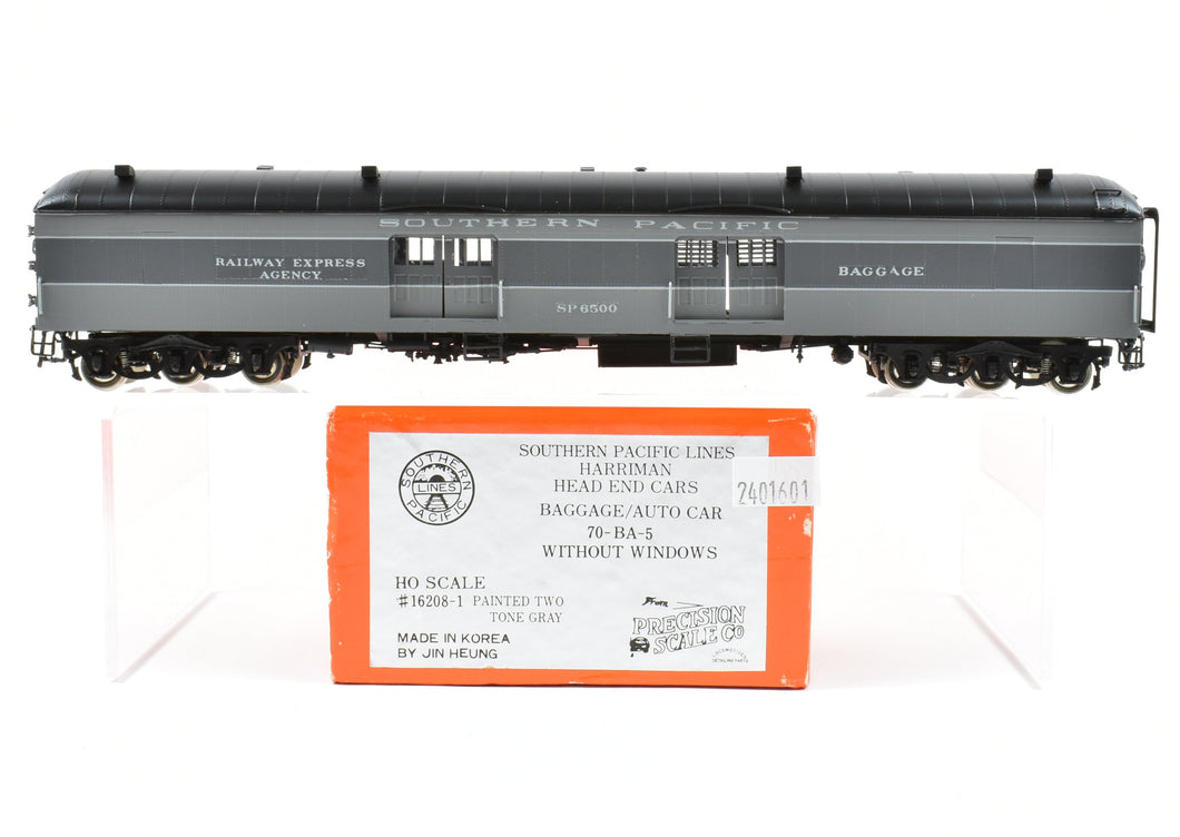 HO Brass PSC - Precision Scale Co. SP - Southern Pacific Harriman Baggage/Auto Car 70-BA-5 (Without Windows) FP No. 6500