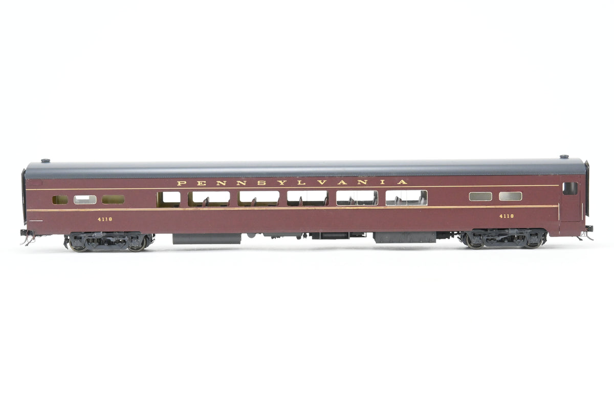 O Brass Sunnyside Models PRR - Pennsylvania Railroad P-85BR Coach Fact ...