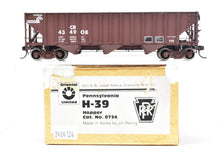 Load image into Gallery viewer, HO Brass Oriental Limited PRR - Pennsylvania Railroad H-39 Hopper C/P for Conrail #434908
